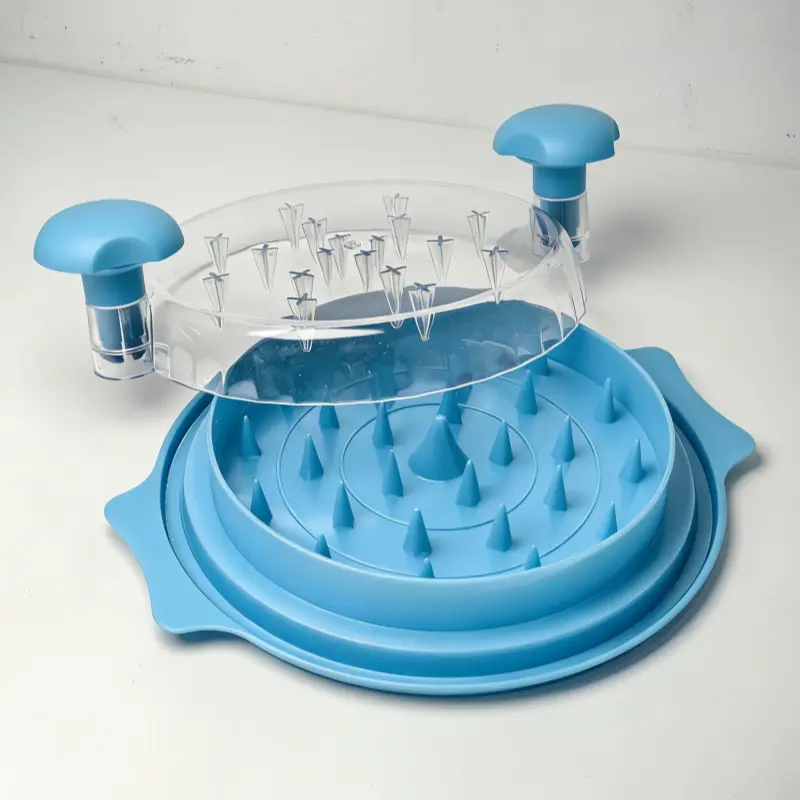 Large Chicken Breast Shredder Tool, Visible Lid Meat slicer, Anti-Slip Strip, Ergonomic Handle, BPA Free, Perfect Utensils for Pork,Beef,Chicken,Kitchen Gadgets-Father's Day Gift Deal #dealsforyoudays