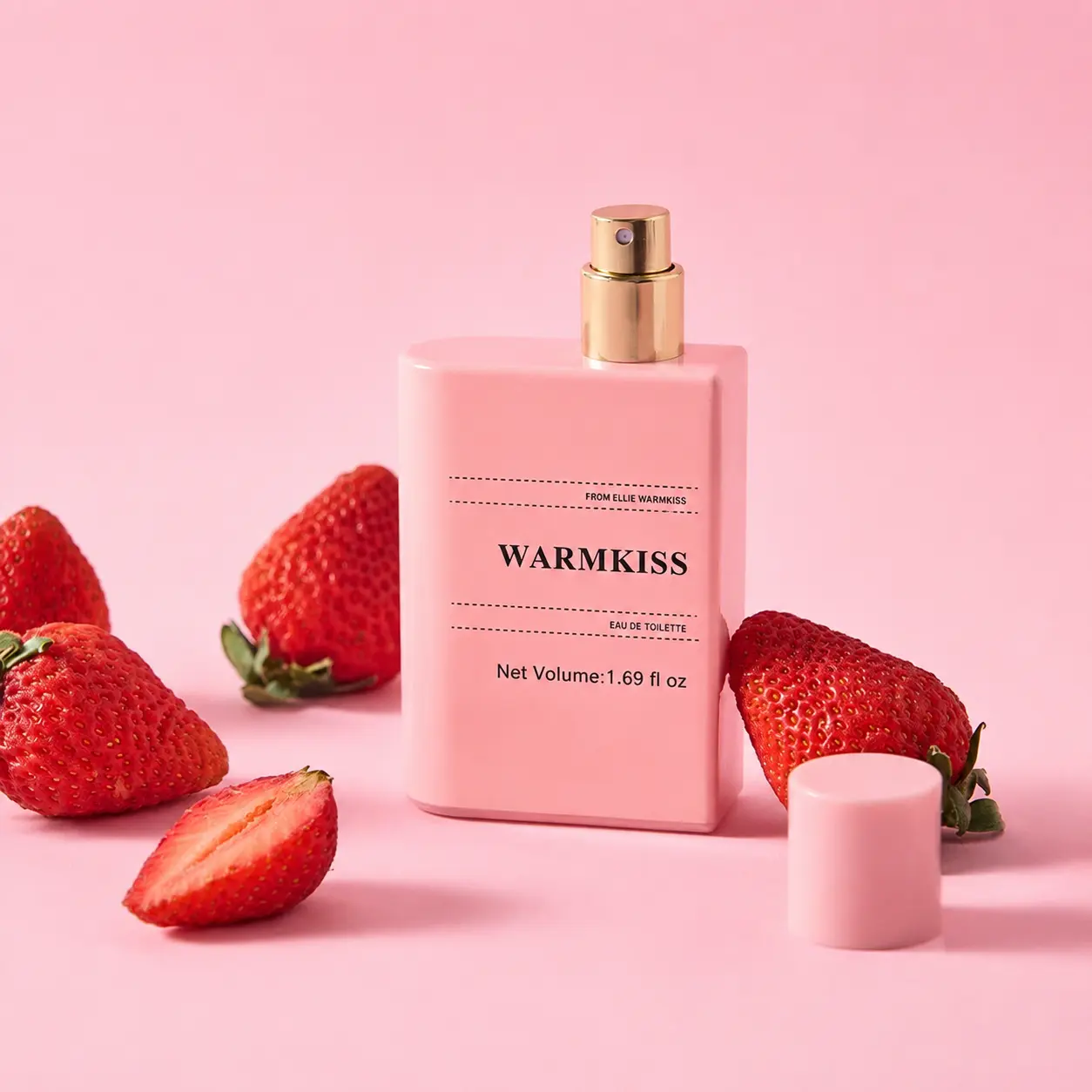 Soft Strawberry Perfume Spray, Long-lasting Scent for Daily Wear & Special Occasions, All Seasons Perfumes, 1.69 oz, Long Lasting Perfumes