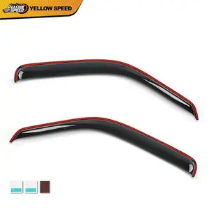 In-Channel Rain Guard Window Vent Visors Fits 1996-2024 Chevy Express/GMC Savana Vehicle Autos