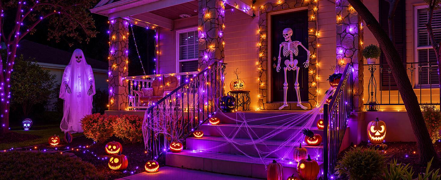 Minetom 82ft 250LED Color Changing Christmas Halloween Tree Lights, LED RGB String Twinkle Lights, 16 Milion Adjustable Colors Smart Fairy Lights with Remote & App & Timer for Xmas Tree Holiday Party