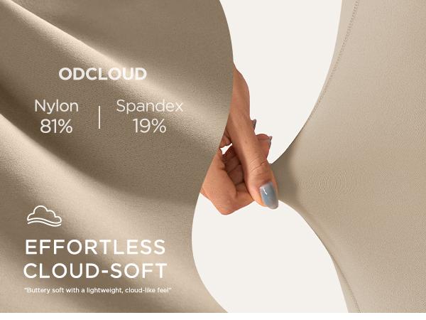 ODODOS Cloud Feeling Crossover High Waist Flared Pants for Women, Bootcut Yoga Pants with Back Pocket-30/32" Inseam