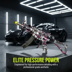 Elite-grade high-pressure car wash water gun, suitable for home, automotive, and outdoor use. Snow Foam Spray Set Handheld Tool Personalized Nozzle