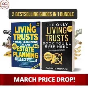 2026 Edition Living Trusts + Retirement, Tax & Estate Planning Combo, Softcover Complete Financial Planning Guide, Asset Protection Handbook, Inheritance & Legacy Planning Resource, Family Wealth Management Book