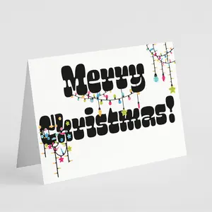 Merry Christmas Greeting Cards, Set of 24