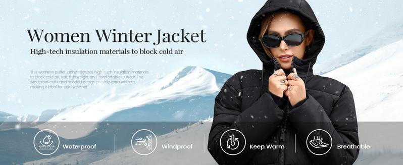 Arssm Women’s Cropped Hooded Quilted Jacket – Lightweight Zip-Up Winter Coat with Pockets for Cozy Street Style & Casual Fall Outfits