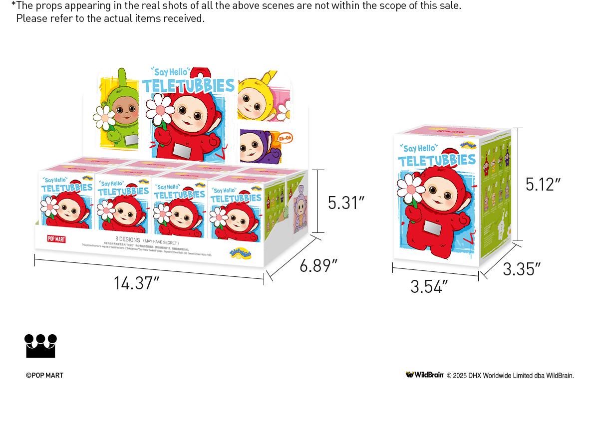 POP MART Teletubbies "Say Hello" Series Figures