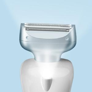 Akunbem Electric Shaver for Women Best Electric Razor for Womens Bikini Legs Underarm Public Hairs Rechargeable Trimmer with Detachable Head Cordless Wet Dry Use Precise Safe Christmas Gift New Year Gift Shaving Waterproof