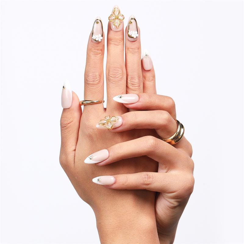 NailVesta ALMOND SHAPE COLLECTION – 100% Handcrafted 3D Press-On Nails | Reusable, Long-Lasting, Salon-Quality