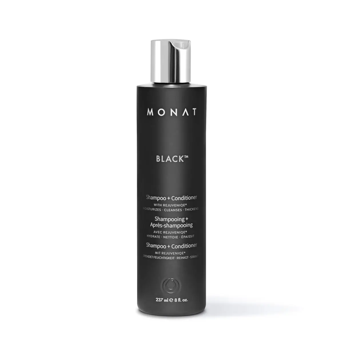 MONAT Black 2-in-1 Shampoo + Conditioner – Cleansing & Conditioning Hair Formula (237ml)