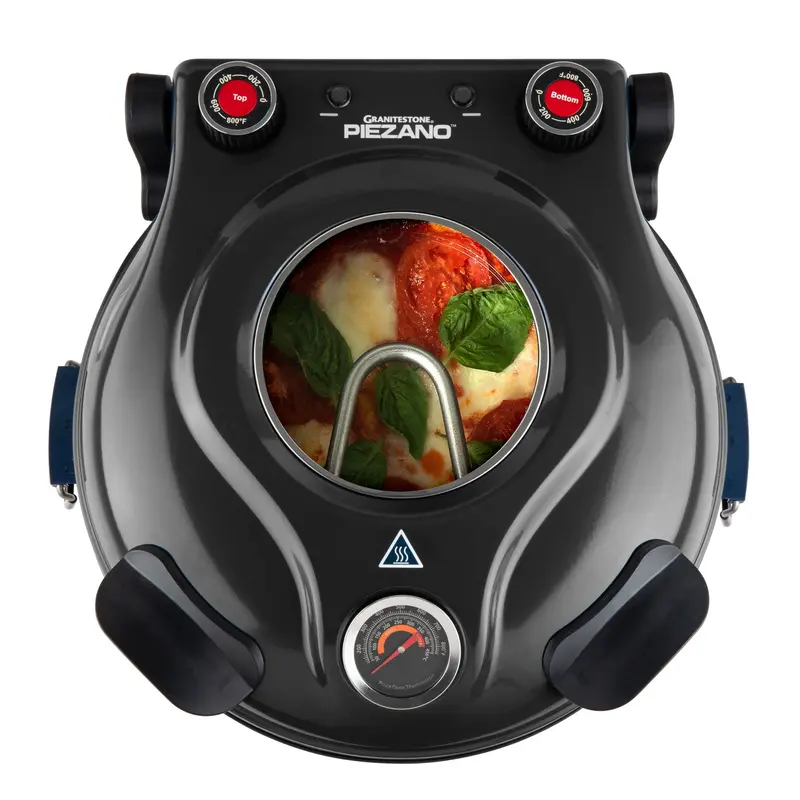 Granitestone Piezano Pizza Oven - 800° Countertop Brick Oven Pizza