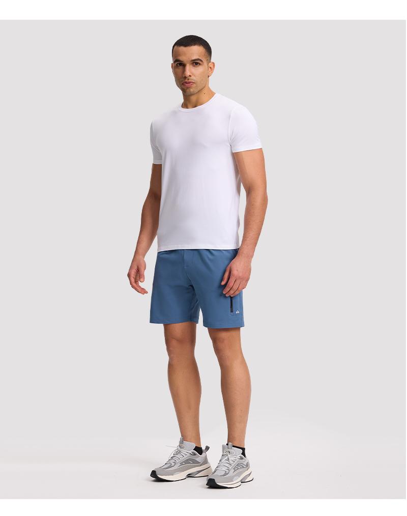 Pioneer Camp Sweat Shorts for Men 7 Inseam Cotton Athletic Casual Shorts with 4 Pockets for Gym Workout Lounge Summer Shorts