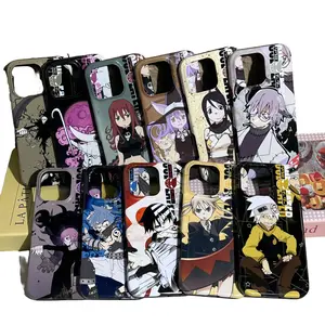Soul Eater Phone Case Evans Crona Maka Albam Black Star Tsubaki Death the Kid Manga Anime, Anime Vintage Special Cover for iPhone 12 13 14 15 16 17 Pro Max Plus