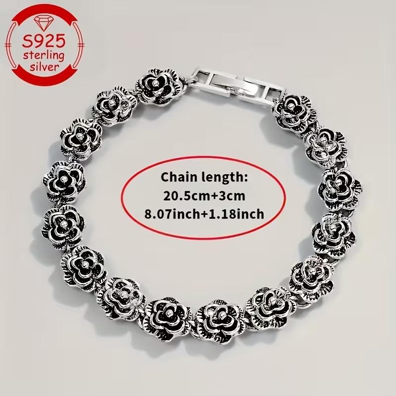 Ladies' Rose Bracelet – Perfect for birthdays, Valentine’s Day, Teacher’s Day, Christmas, New Year’s Day gifts, daily wear, vacations, parties & weddings. Minimalist elegant women’s jewelry.