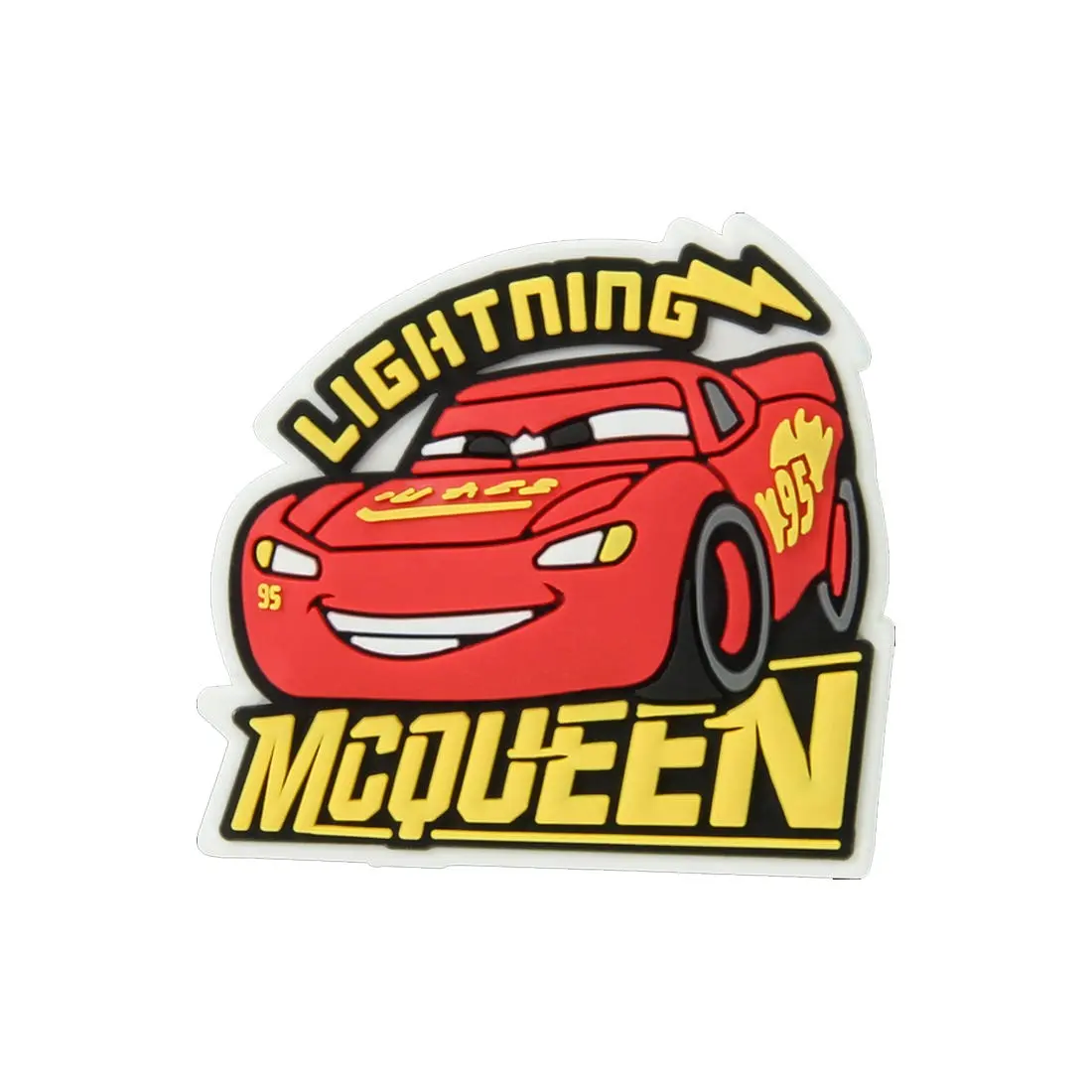 Lightning McQueen Shoe Decor Charms, Croc Jibbitz Shoe Accessories