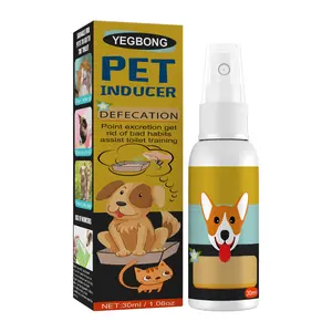 Yegbong Pet Defecation Locator Spray 30ml - Urea Diamamide Fragrance for Potty Training & Bad Habit Break