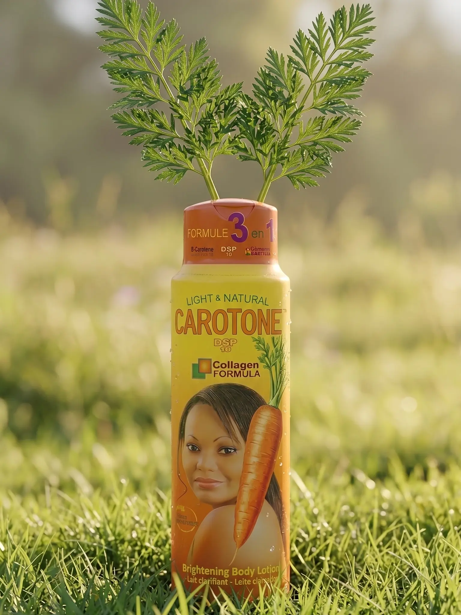 CAROT N Cream F, Hydrating Body Moisturizer for Daily Skin Care