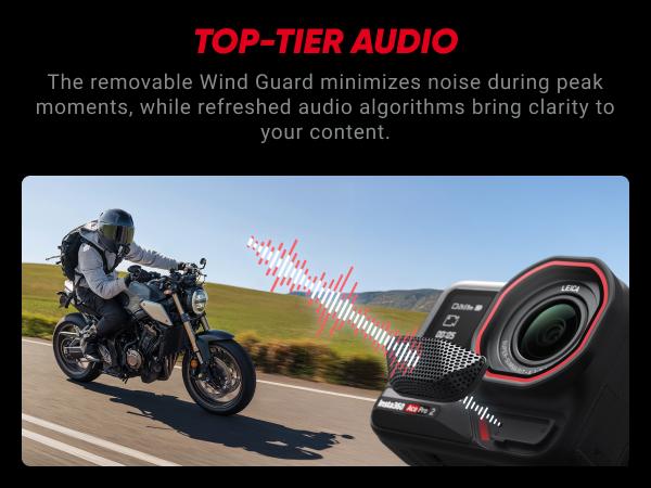 Insta360 Ace Pro 2 - 8K Waterproof Action Camera Co-Engineered with Leica, 1/1.3" Sensor, Dual AI Chip, Leading Low Light, Superior Audio, Flip Screen & AI Editing for Vlogs