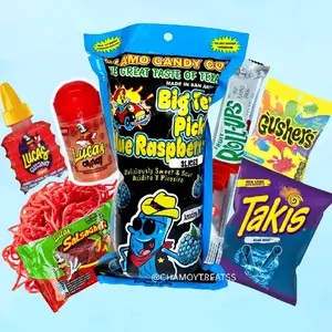 Sliced Blue Razz Pickel Kit Snack