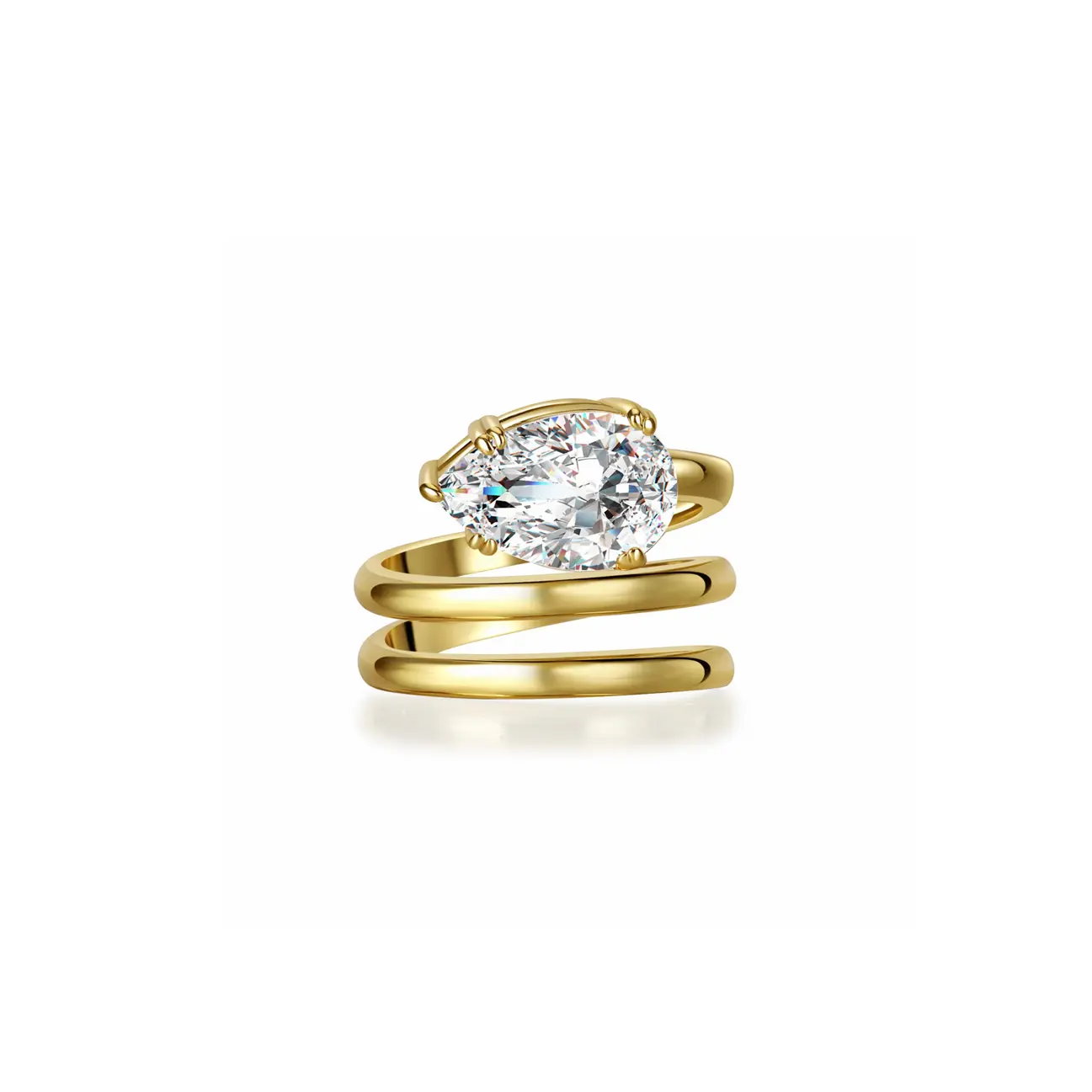 Vera Pear Ring