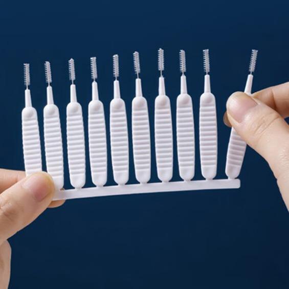 100 Counts Crevice Tiny Brush for Small Hole, No More Clogs, Gap Hole Anti-Clogging Cleaning Brush for Household Bathroom cloth durable, Shower Head Cleaner Tool for Tiny Nozzle Opening Gaps