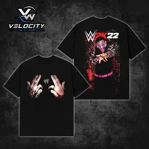 [Wear] Jeff Hardy WWE 2K22 Premium Cotton T-Shirt, Charismatic Enigma Vintage Graphic Tee, Extreme Wrestling Legend Fan Shirt, Game Character Inspired Shirt, Wrestling Fans Gift, Gift for Boyfriend.