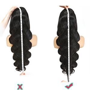 [30“ only $172] Mamushow #4 Chocolate Brown and #1 Jet Black 13x6 Body Wave Full Lace Frontal Human Hair Wigs