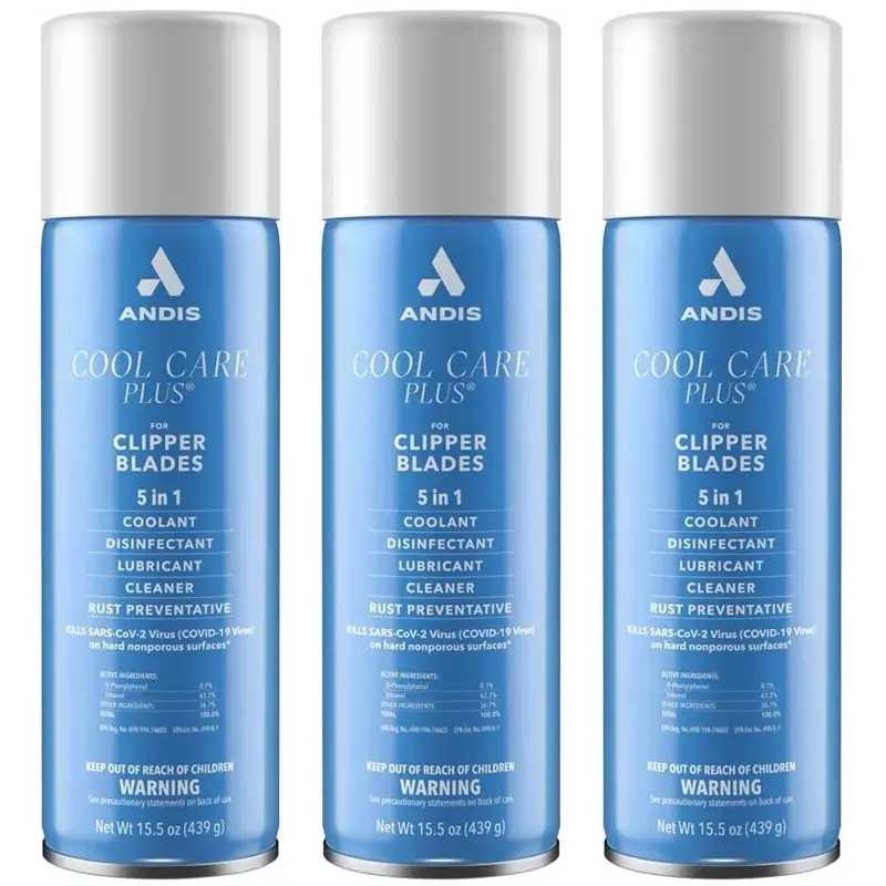 Andis cool Care set of 3 men’s grooming Barber Spary Andis cool Care set of 3 men’s grooming Barber Spary