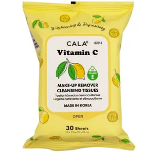 CALA Makeup Remover Cleansing Tissues: Vitamin C (30 Sheets)