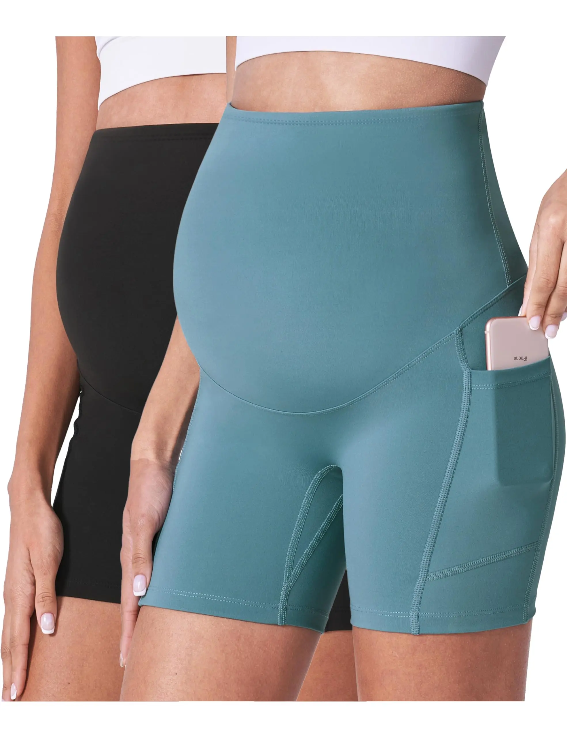 Black + Light Blue 5‘’