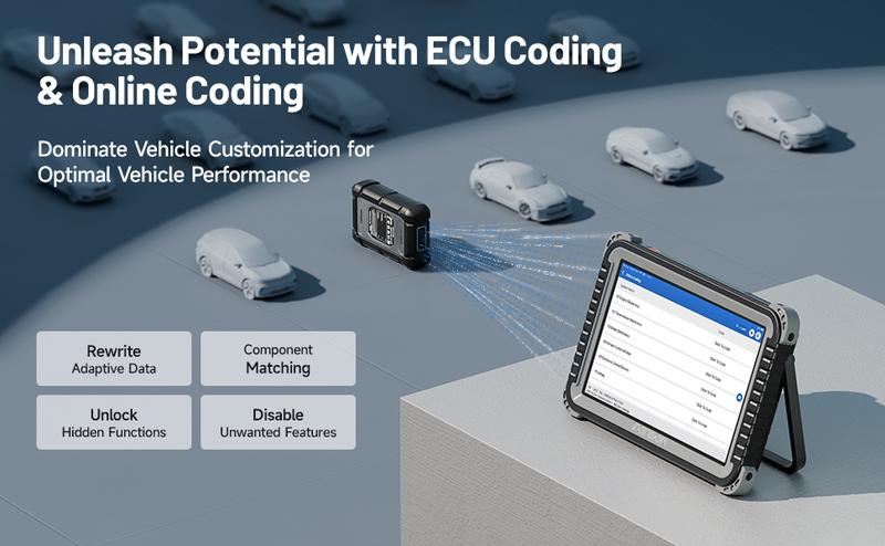 TOPDON Phoenix Plus 2 OBD2 Scanner, Bidirectional Car Diagnostic Scan Tool, ECU Coding, Topology Map, CANFD, OEM Full System, 41+ Service, 2 Years Free Update