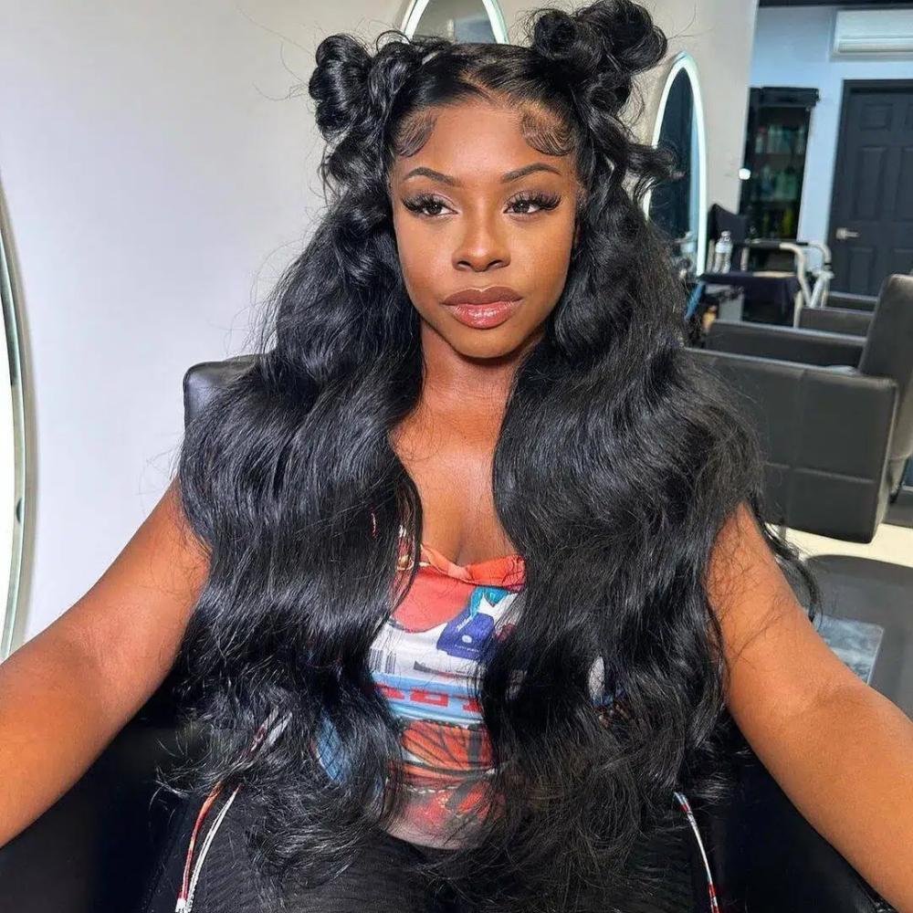 13x6 Straight Lace Front Wigs Human Hair For Women Pre Plucked HD Transparent Body Wave Lace Frontal Wigs For Women 180% Density 13x6 Straight Lace Front Wigs Human Hair For Women Pre Plucked HD Transparent Body Wave Lace Frontal Wigs For Women 180% Density