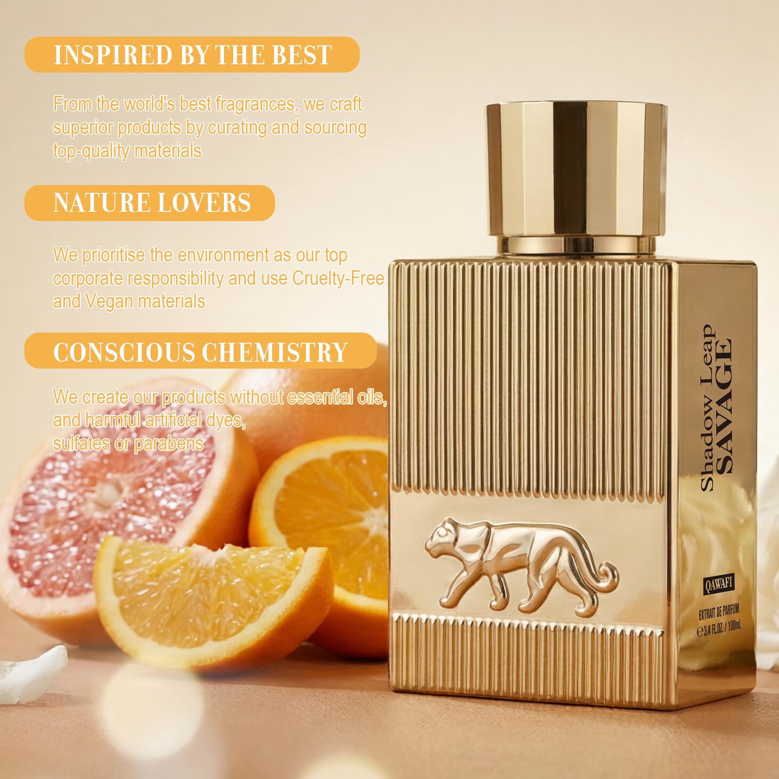 [BOGO] Shadow Leap Savage | Spicy & Woody | Extrait De Parfum 100ml | Orange,Cinnamon,Amber,Leatherwood | 8H+ Long Lasting Bold Unapologetic Scent Intense Fragrance