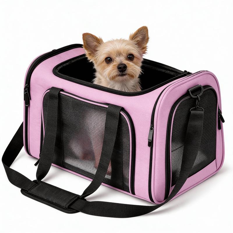 COZPAW Large Cat Carriers Dog Carrier Pet Carrier for Large Cats Dogs Puppies up to 25Lbs, Big Dog Carrier Soft Sided, Collapsible Travel Puppy Carrier - Large