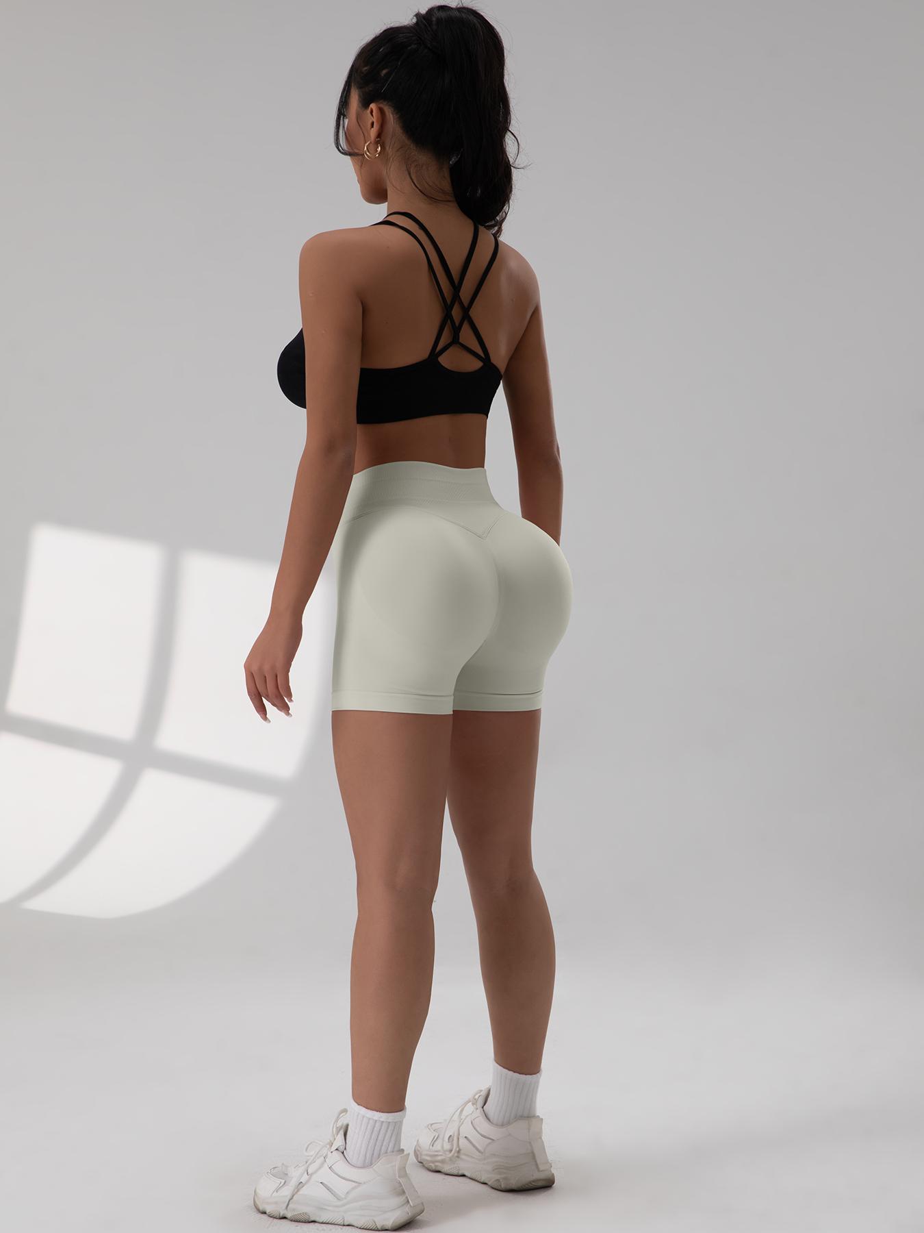 CHRLEISURE 3/6PCS High Waisted Biker Shorts for Women- Fitness Athletic Workout Running Yoga Gym Shorts