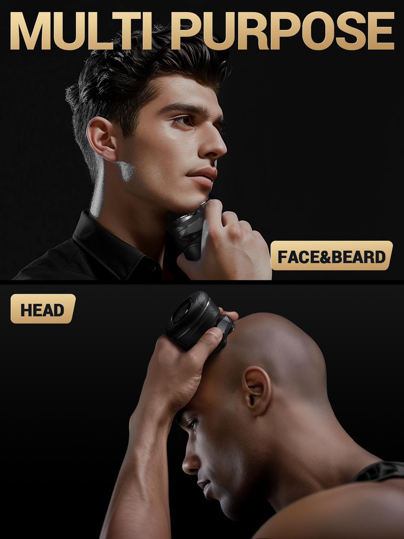 OLOV Removable Razor 5D , Men's Razor, Men's Wet Razor, Body Trimmer,IPX7 Waterproof Men's Razor with Type-C Charging Comfort.