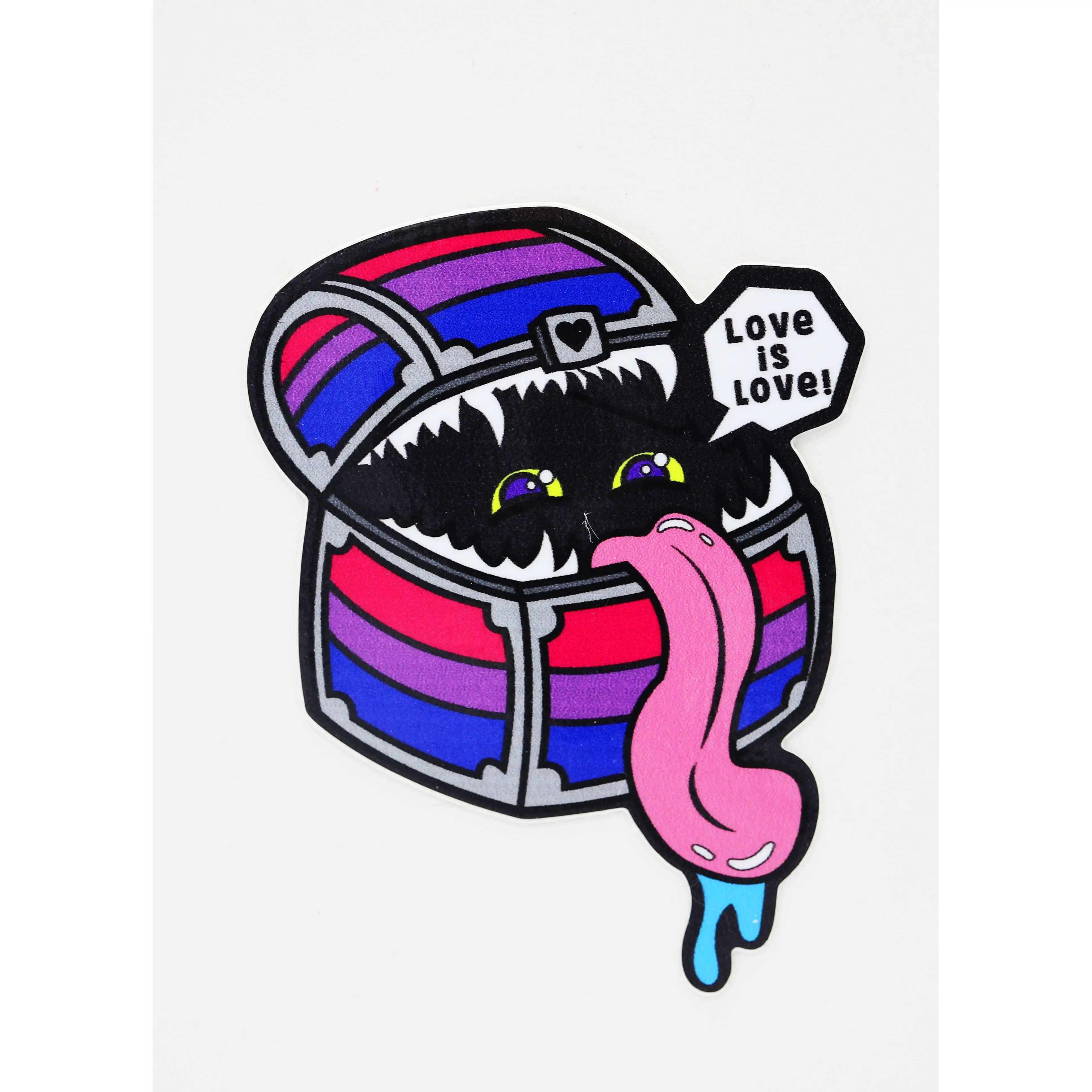 Pride Mimic Sticker: Bisexual