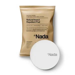 deNada Insect Pod, Plant-Based Insect Repellent, Natural Essential Oil Pest Control Pods, Repellent for Ants, Roaches, Spiders