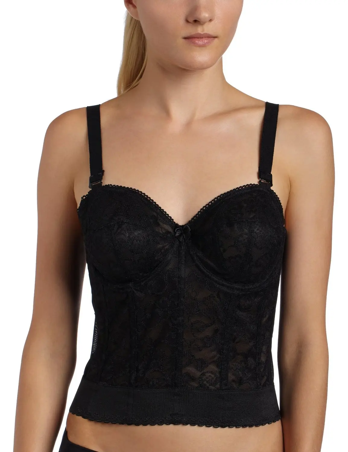 Goddess Womens Bridal Plus Size Lace Bustier Bra