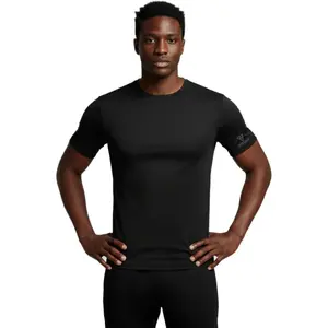 HeedFit Men’s Dri-Power Athletic T-Shirt - Male Moisture-Wicking Performance Tee for Gym, Training