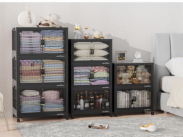 Broview V8 180Qt/240Qt/300Qt Stackable Storage Bins with Lid, Each 60Qt Stackable Storage Bin with Lid, Closet Organizer and Storage Drawer, Collapsible Storage Box with Wheels, Plastic Clothes Storage Cabinet Containers for Home Organization Broview V8 180Qt/240Qt/300Qt Stackable Storage Bins with Lid, Each 60Qt Stackable Storage Bin with Lid, Closet Organizer and Storage Drawer, Collapsible Storage Box with Wheels, Plastic Clothes Storage Cabinet Containers for Home Organization