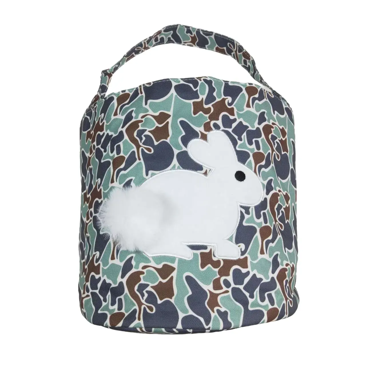 Kids Easter Basket Deer Green Hunting Basket Kids Gift BA0157