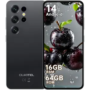 OUKITEL C2 Unlocked Cell Phone -6.52" Display Smartphone, 16GB+128GB/1TB, 5150mAh Battery Phone, 13MP Camera, 4G Dual Sim Mobile Phones, 3.5mm Jack/Face Unlock/GPS/BT5.0/95 dB Speaker, Black