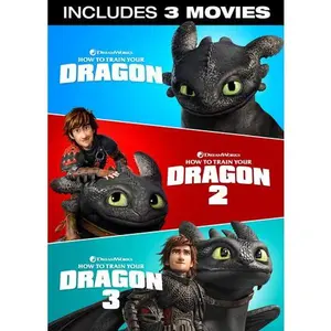 How to Train Your Dragon: 3-Movie Collection  [DVD Video Disc] 3 Pack