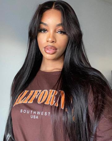 [Super Deal] Hot Star Straight and Body Wave Natural Black 13x6 HD Transparent Lace Front Human Hair Wigs Pre Plucked Wigs For Women