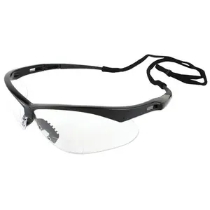 KleenGuard Nemesis Rx Readers Bifocal Safety Glasses with Clear Lenses