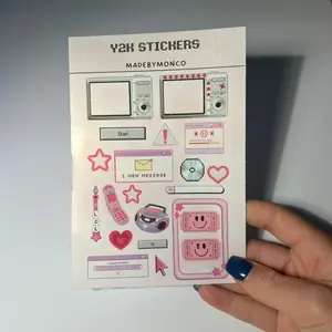 Y2K Stickers - Retro Phone & Camera Design - Perfect for Scrapbooking & Journaling - Fun & Trendy Decorative Stickers
