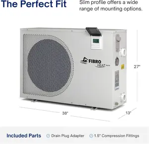 FH270 70,000 BTU 240 Volt Swimming Pool Heat Pump