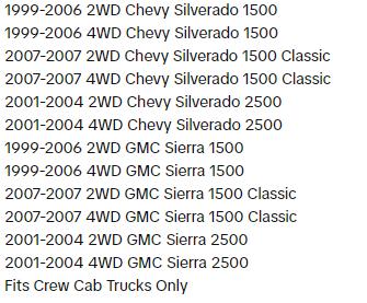 TPE Car Floor Mats Rubber Liners Fit For 1999-2006 Chevy Silverado/GMC Sierra Crew Cab,All Weather Floor Mats Rubber Liners,Waterproof Anti-slip Durable Floor Mats Protector