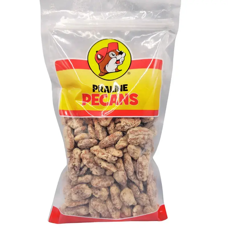 Buc-ee's Praline Pecans 12oz (355g) - Fresh, Buttery, Crunchy Gourmet Nutty Snack with Rich Glaze, Premium Nuts, Homemade Touch, Sweet Caramel-Peanut Notes; Ideal for Gifting, Snacking, Cupboard Nutty Snack Solutions, Protein-Boosted Dessert Add-In