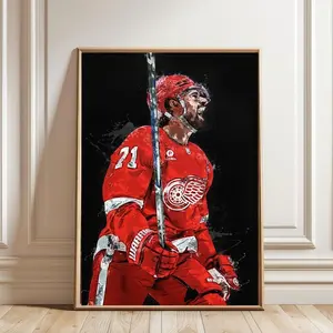 Dylan Larkin  Detroit Red Wings  Wall Art Poster